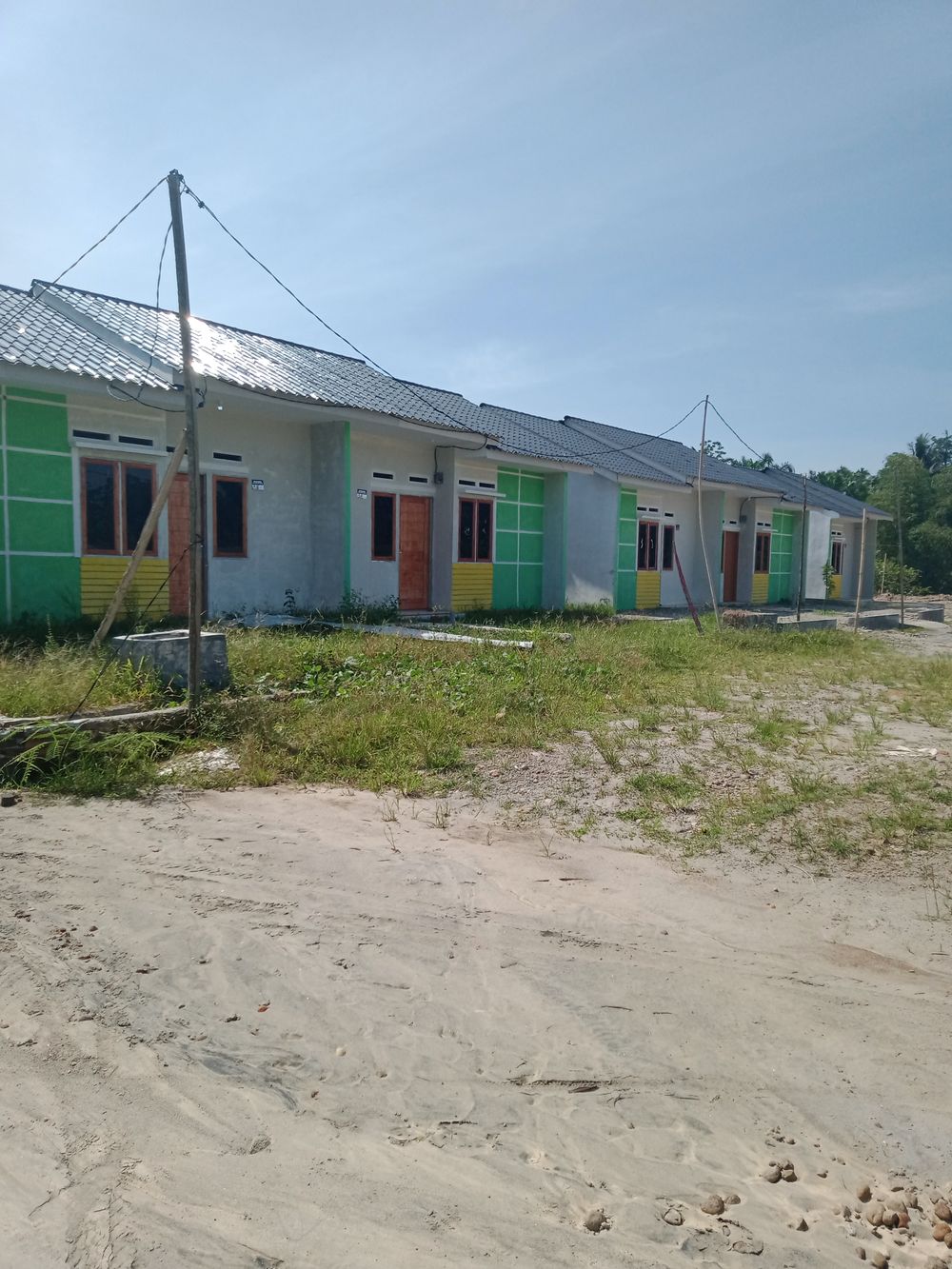 foto posisi tengah perumahan Griya Sirsak Mencirim 2 Tahap II