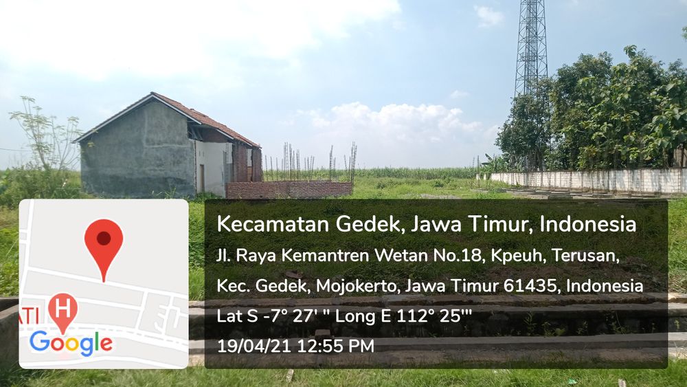foto posisi tengah perumahan Griya kemantren indah