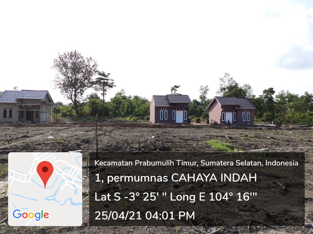 foto posisi tengah perumahan Perumahan cahaya indah