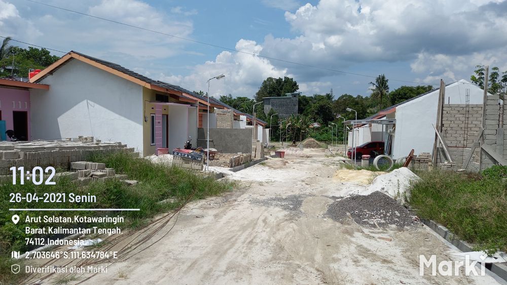 foto posisi tengah perumahan Tembalu Griya Indah Khatulistiwa