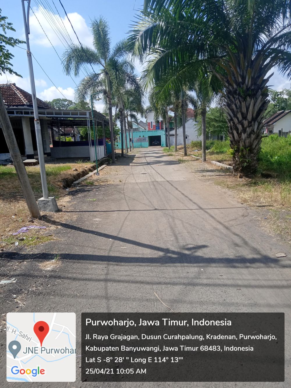 foto posisi tengah perumahan Purwoharjo Regency