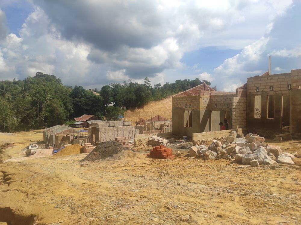 foto posisi tengah perumahan GREEN DIRLAND RESIDENCE 2