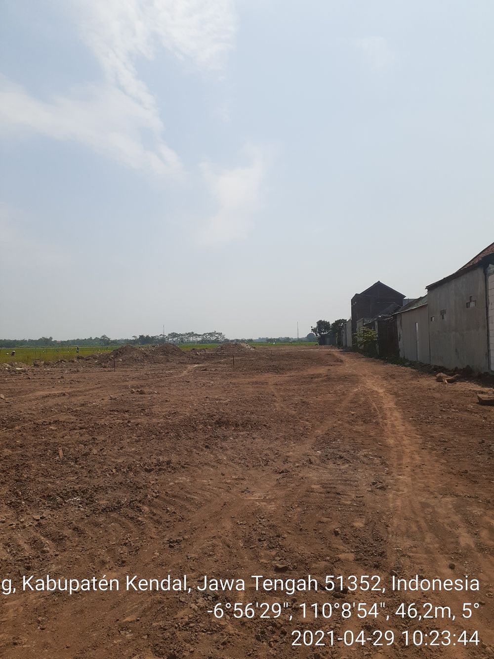 foto posisi tengah perumahan Sultan Residence 1