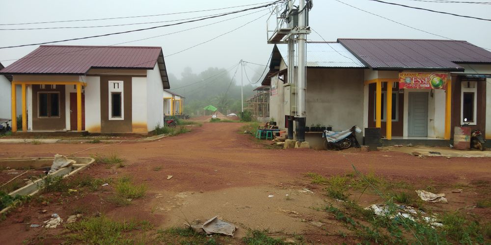 foto posisi tengah perumahan SANDAI ASRI RESIDENCE TAHAP 2