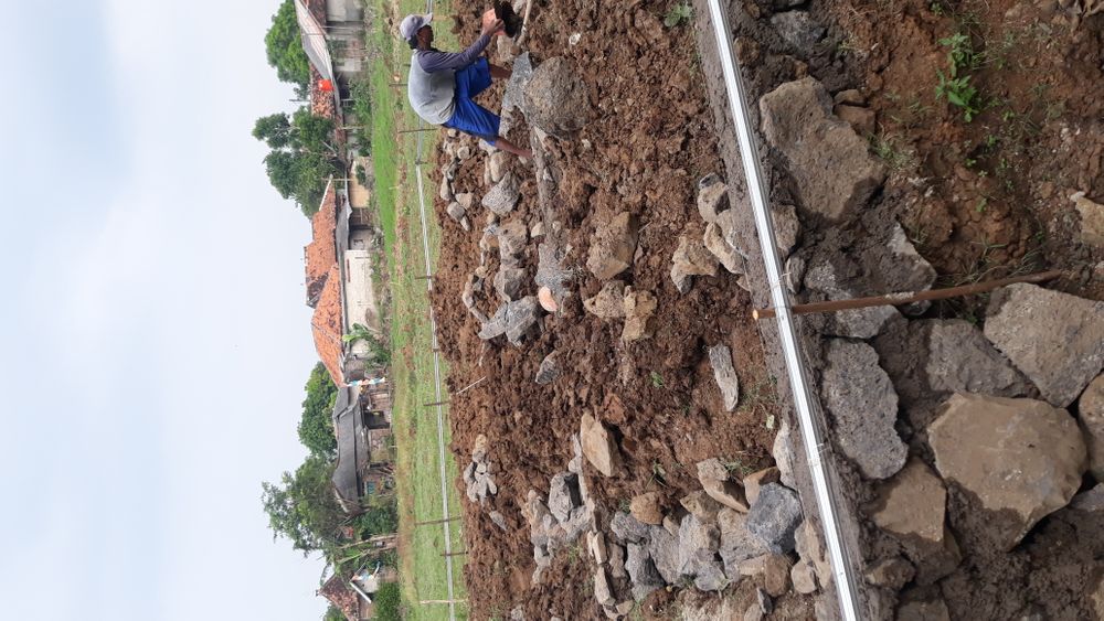 foto posisi tengah perumahan Pagaden Regency