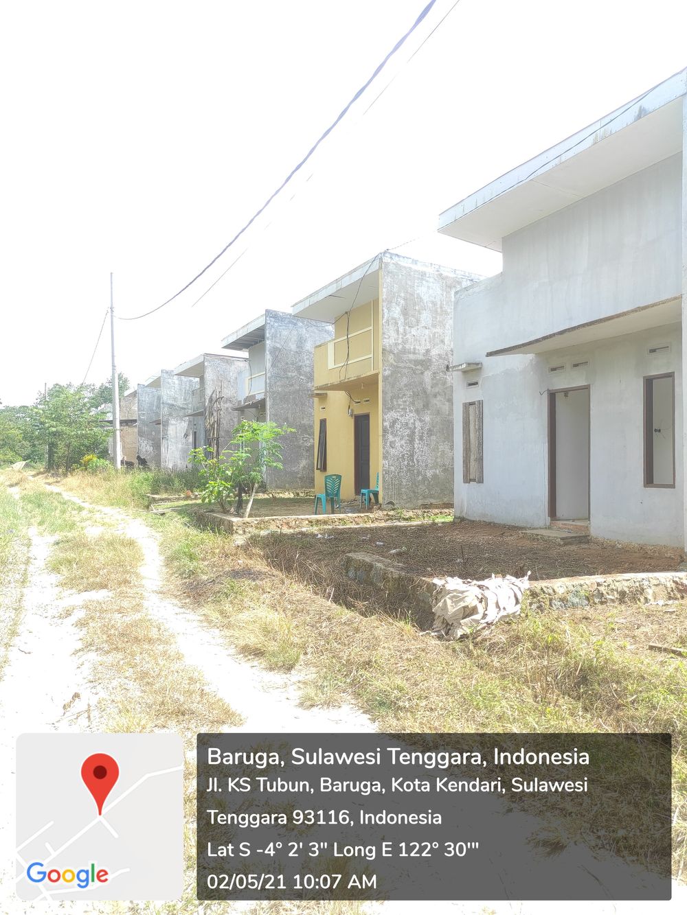 foto posisi tengah perumahan MANDALA REGENCY
