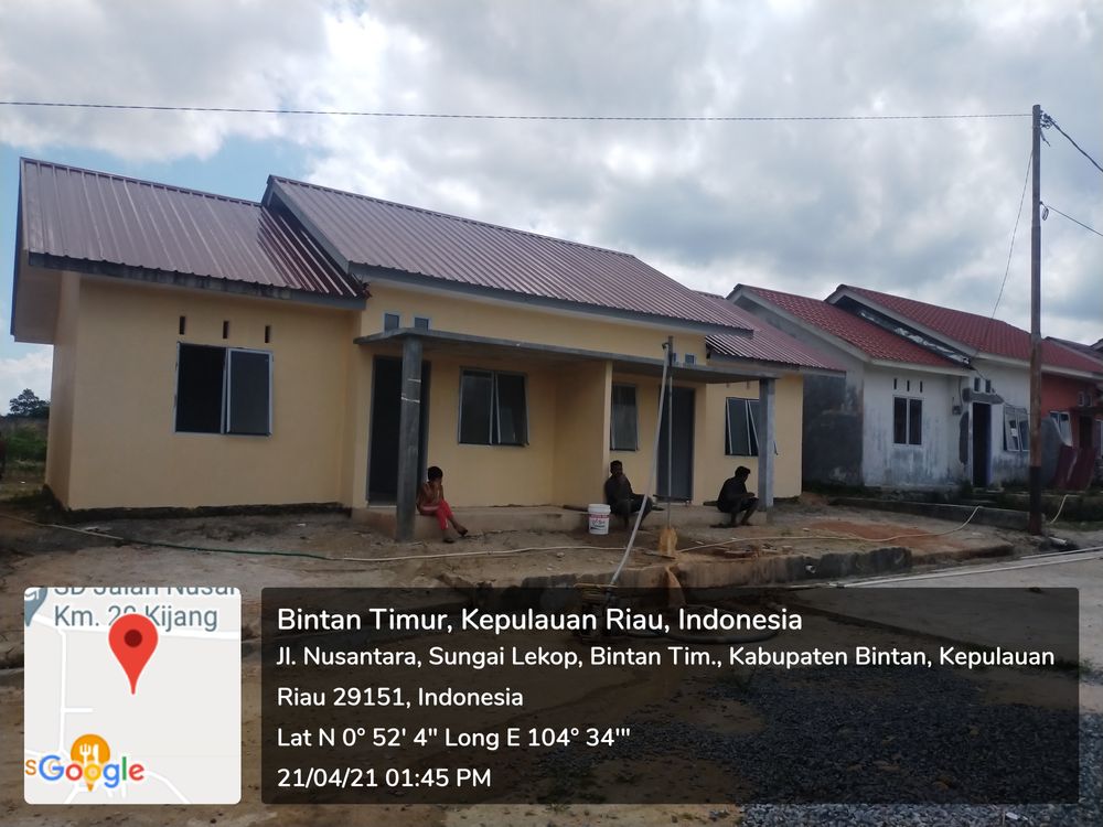 foto posisi tengah perumahan LENGKUAS HILL RESIDENCE
