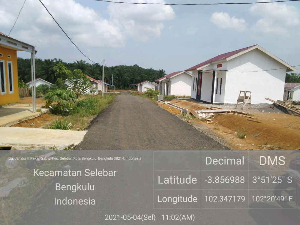 foto posisi tengah perumahan GREEN VIEW BETUNGAN