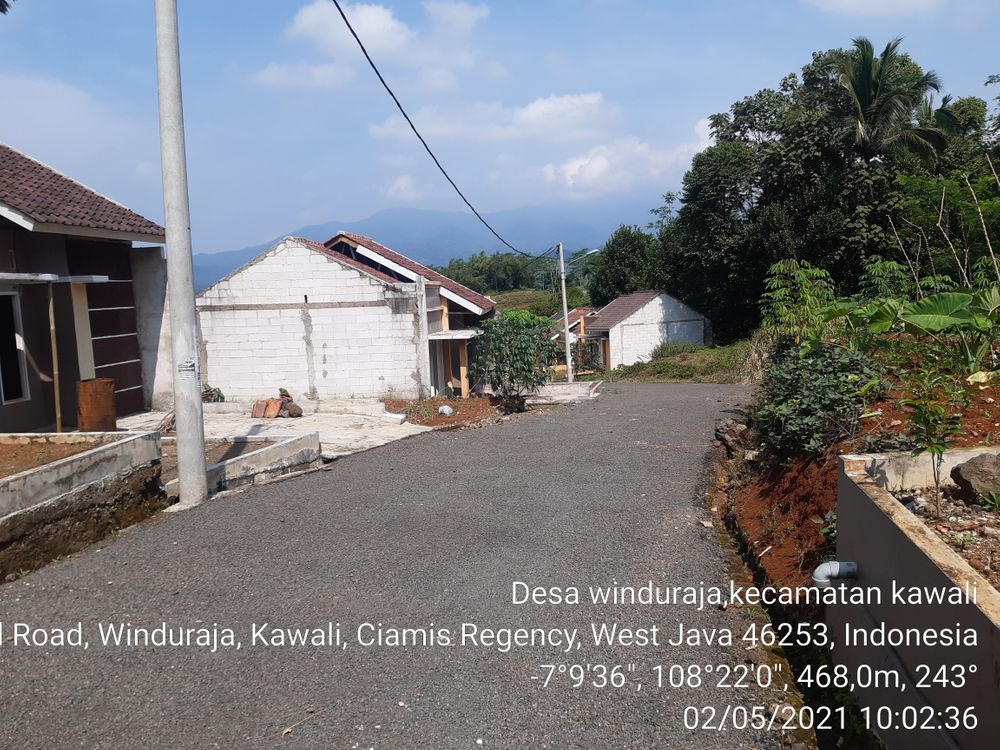 foto posisi tengah perumahan Panorama Situwangi