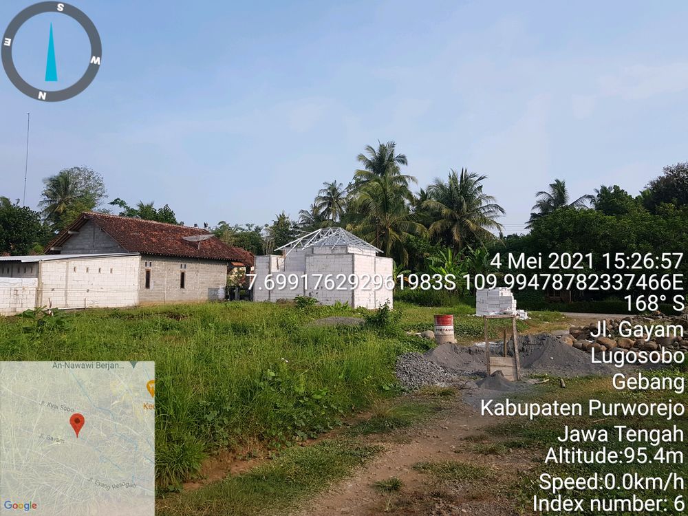foto posisi tengah perumahan Lugosobo Residence