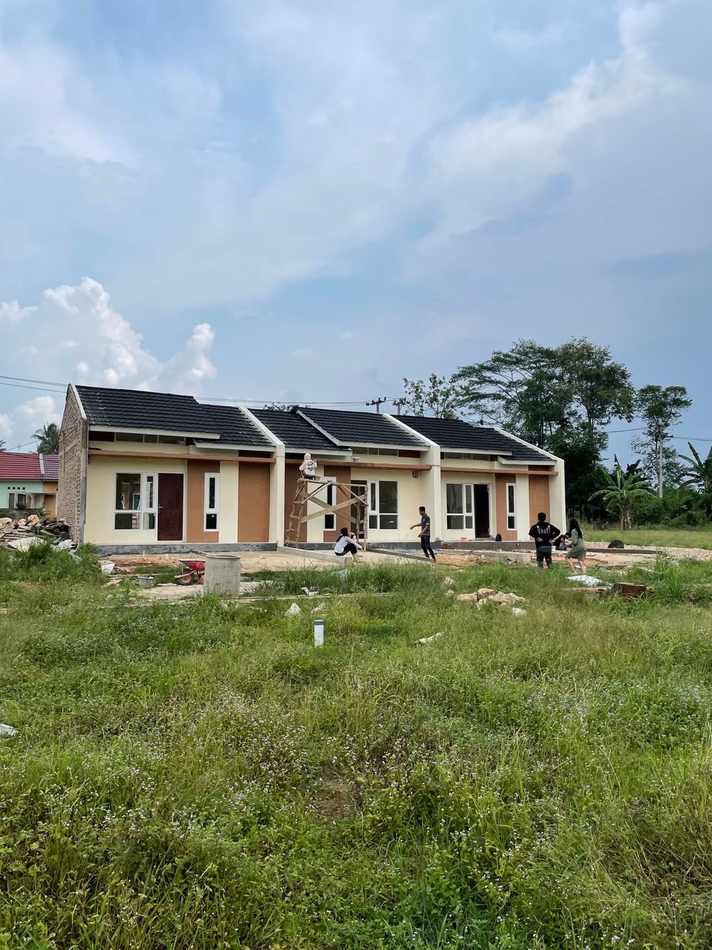 foto posisi tengah perumahan Rafika Residence