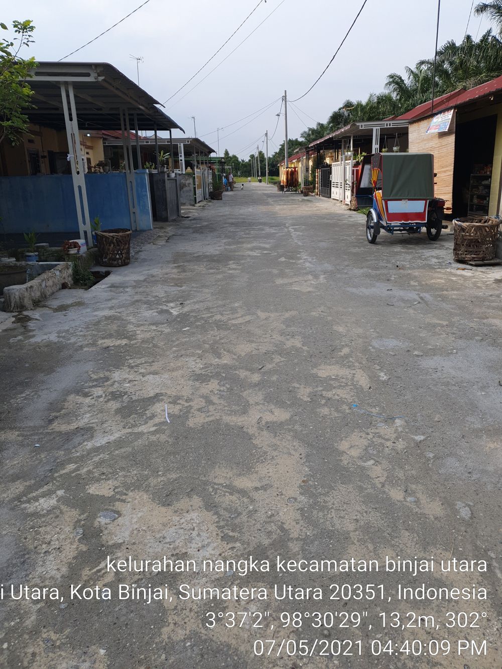 foto posisi tengah perumahan TEGUH RAHAYU RESIDENCE