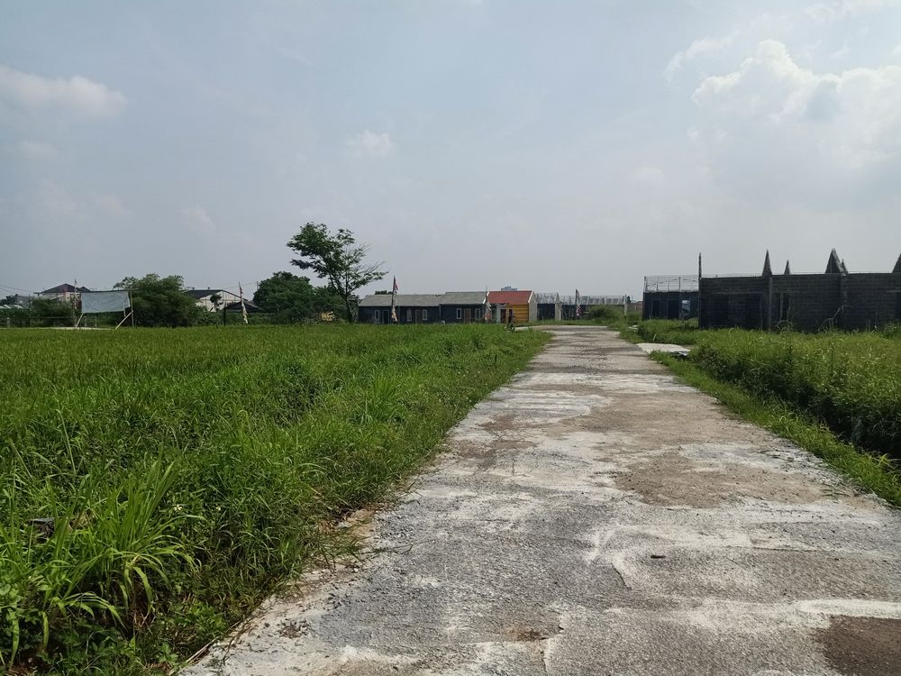 foto posisi tengah perumahan Ambar Mutiara Ciomas