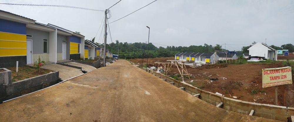 foto posisi tengah perumahan Green Ciomas Residence 2