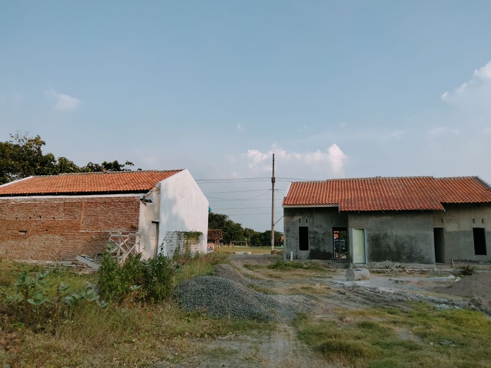 foto posisi tengah perumahan Medina Regency