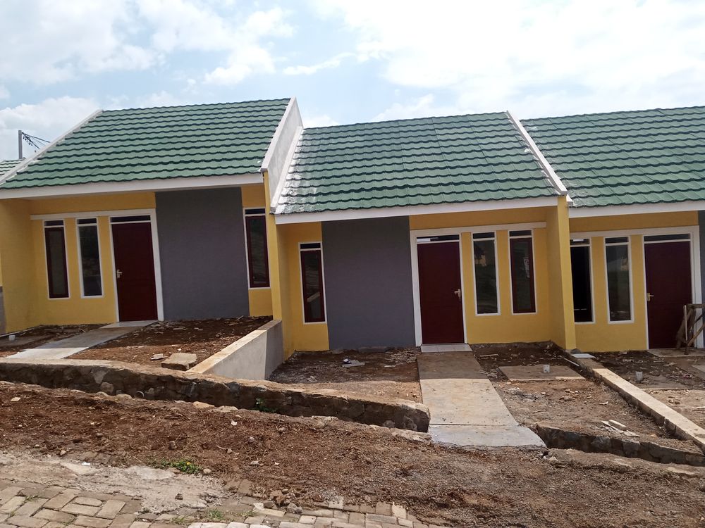 foto posisi tengah perumahan Terrace Pelangi Arjasari Tahap 1