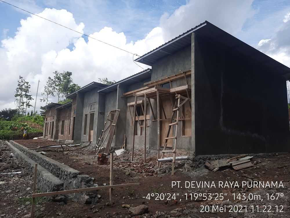 foto posisi tengah perumahan PURNAMA VILLAGE