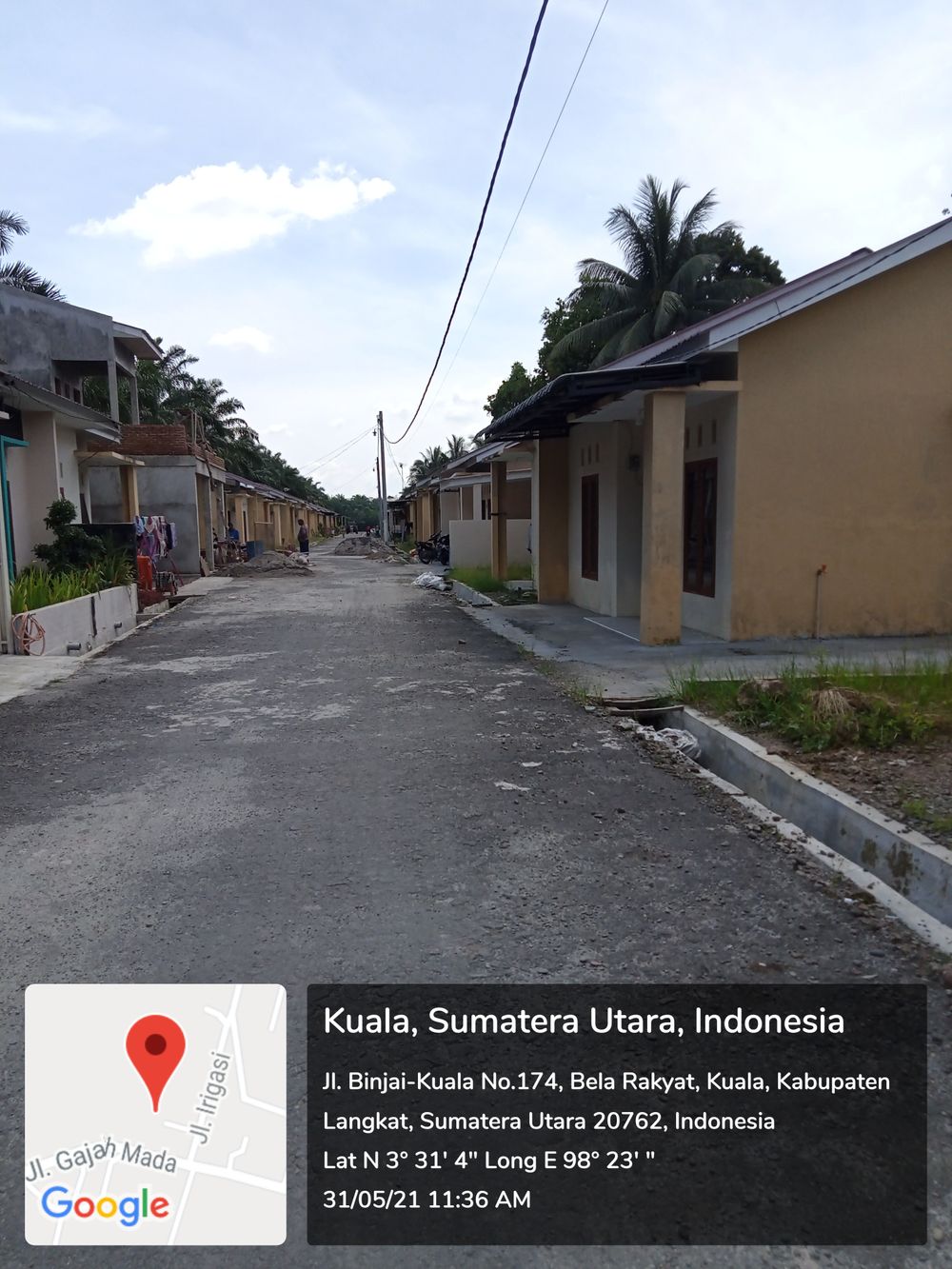 foto posisi tengah perumahan JORENA RESIDANCE I