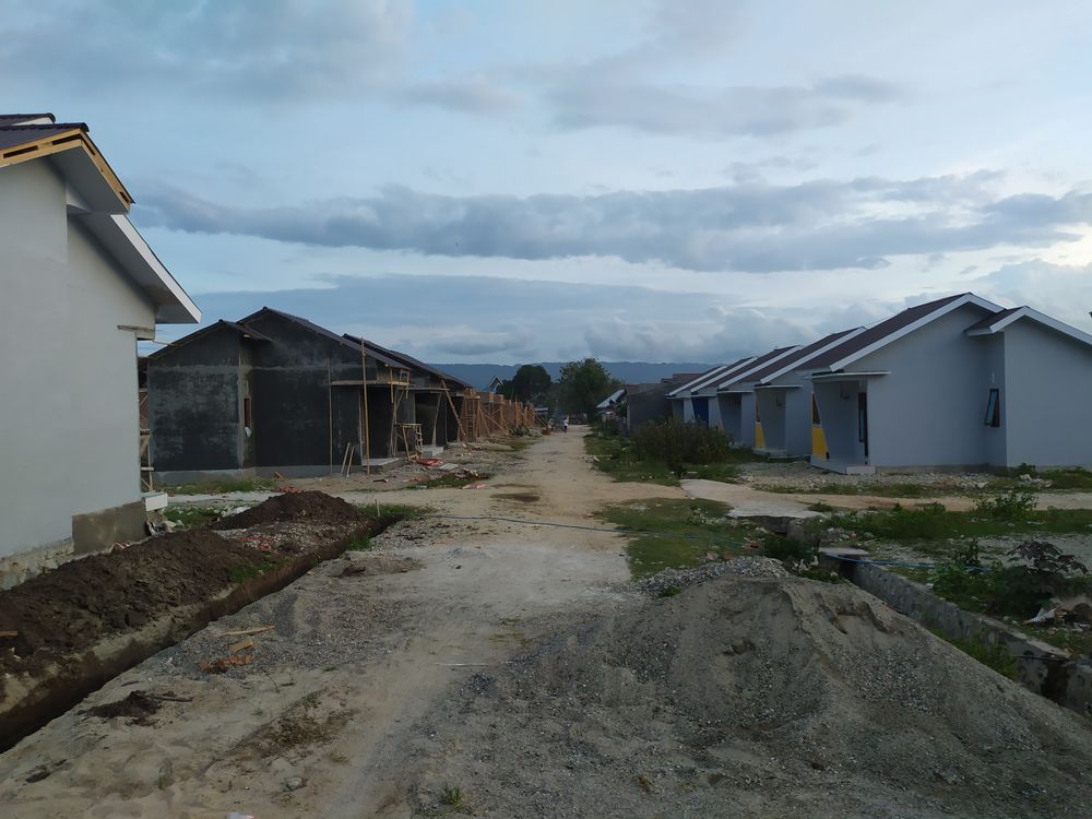 foto posisi tengah perumahan BUMI FARINASA HUTUO II