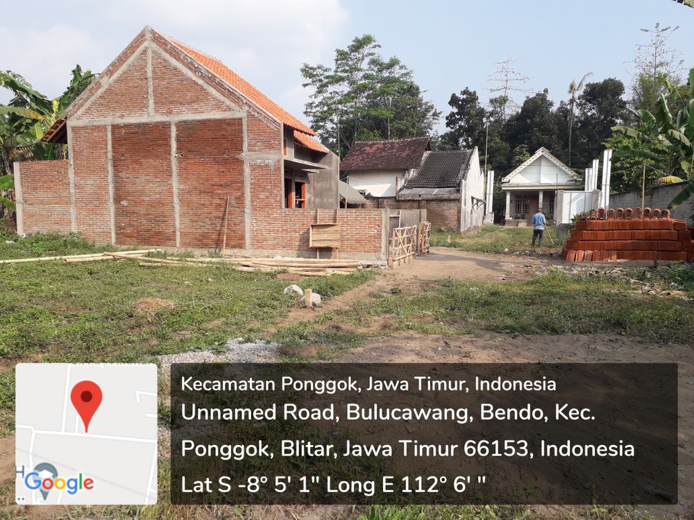 foto posisi tengah perumahan Bendo sakina regency
