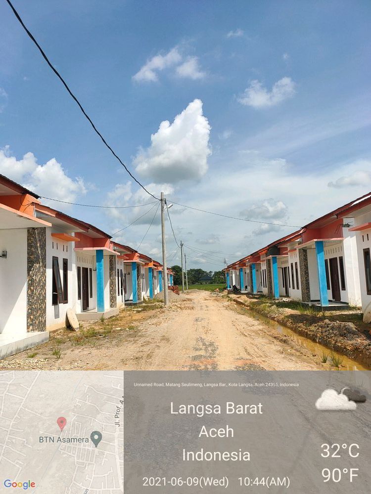 foto posisi tengah perumahan Center House 2 Tahap 4 dan 5