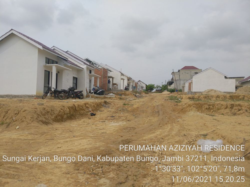 foto posisi tengah perumahan AZIZIYAH RESIDENCE