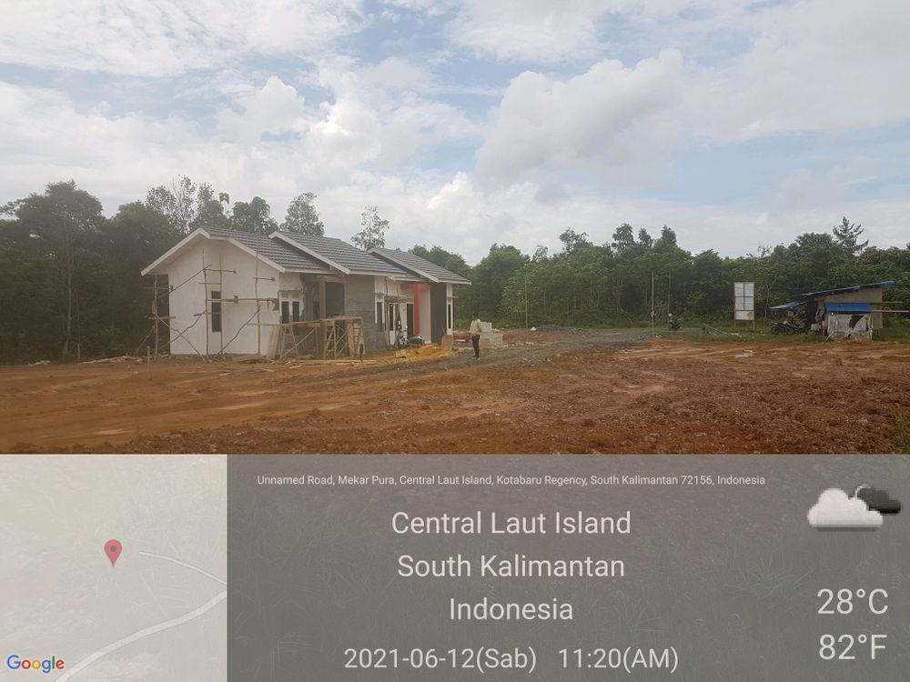 foto posisi tengah perumahan GRIYA SENTRAL PURNAWIRA