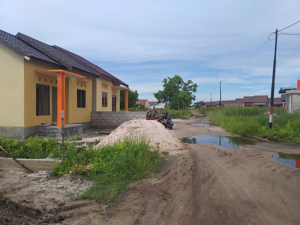 foto posisi tengah perumahan PESONA MAHAKAM LEWU TATAU