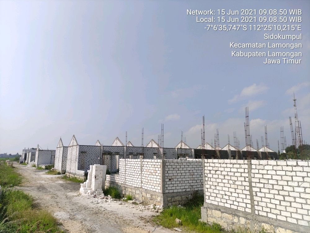 foto posisi tengah perumahan PERUMAHAN ZAMRUD RESIDENCE