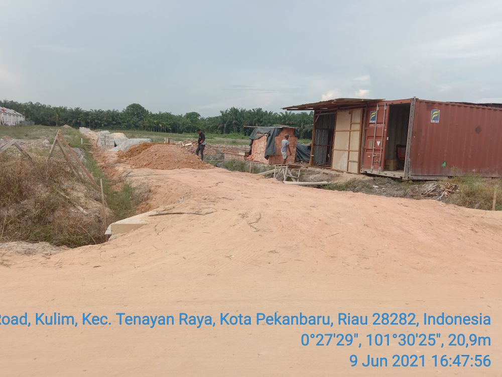 foto posisi tengah perumahan KADIRAN CIPTA RESIDENCE II