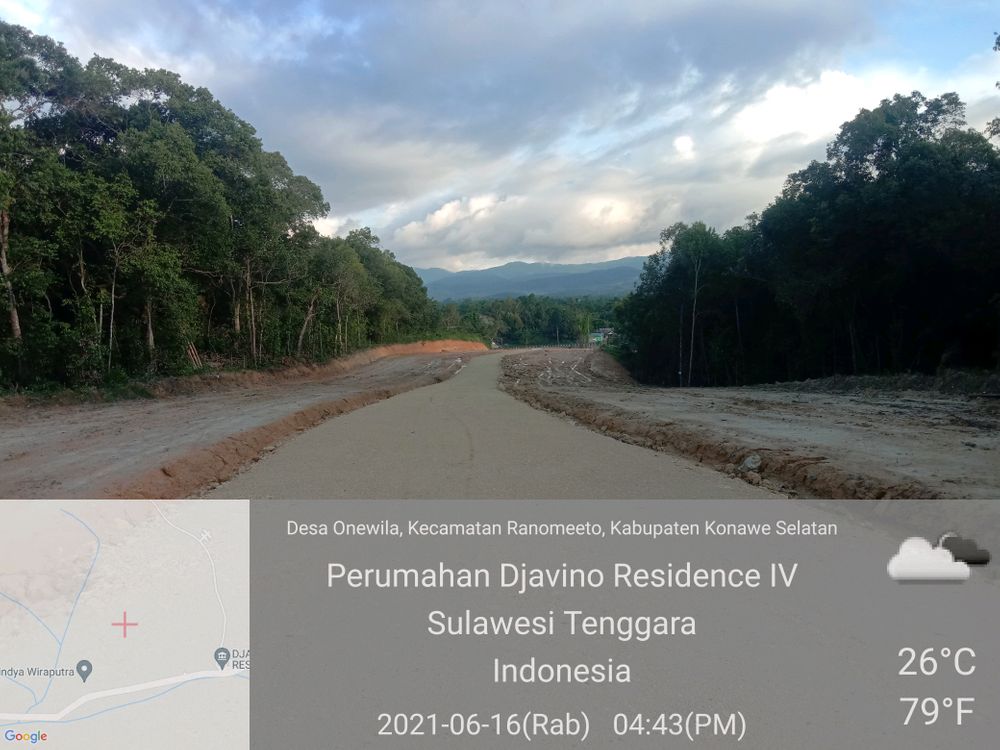 foto posisi tengah perumahan DJAVINO RESIDENCE IV