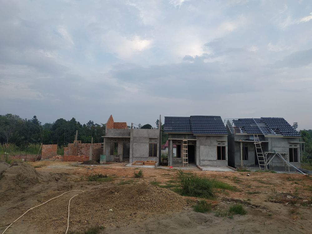 foto posisi tengah perumahan Hunian Berkah Regency