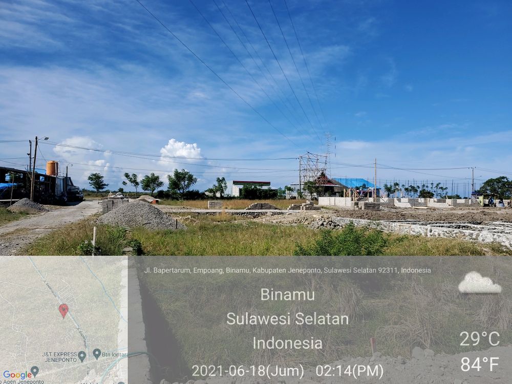 foto posisi tengah perumahan ANWAR JAYA GARDEN