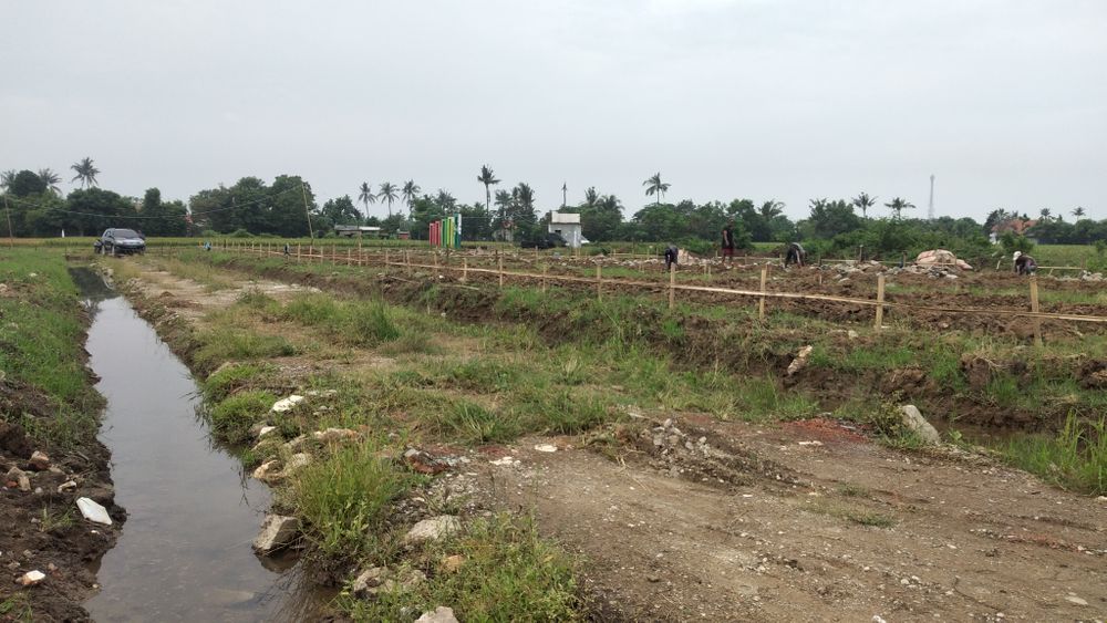 foto posisi tengah perumahan Babelan garden city