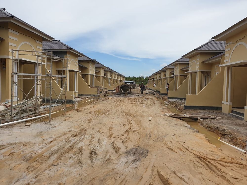 foto posisi tengah perumahan LINDA REGENCY 9