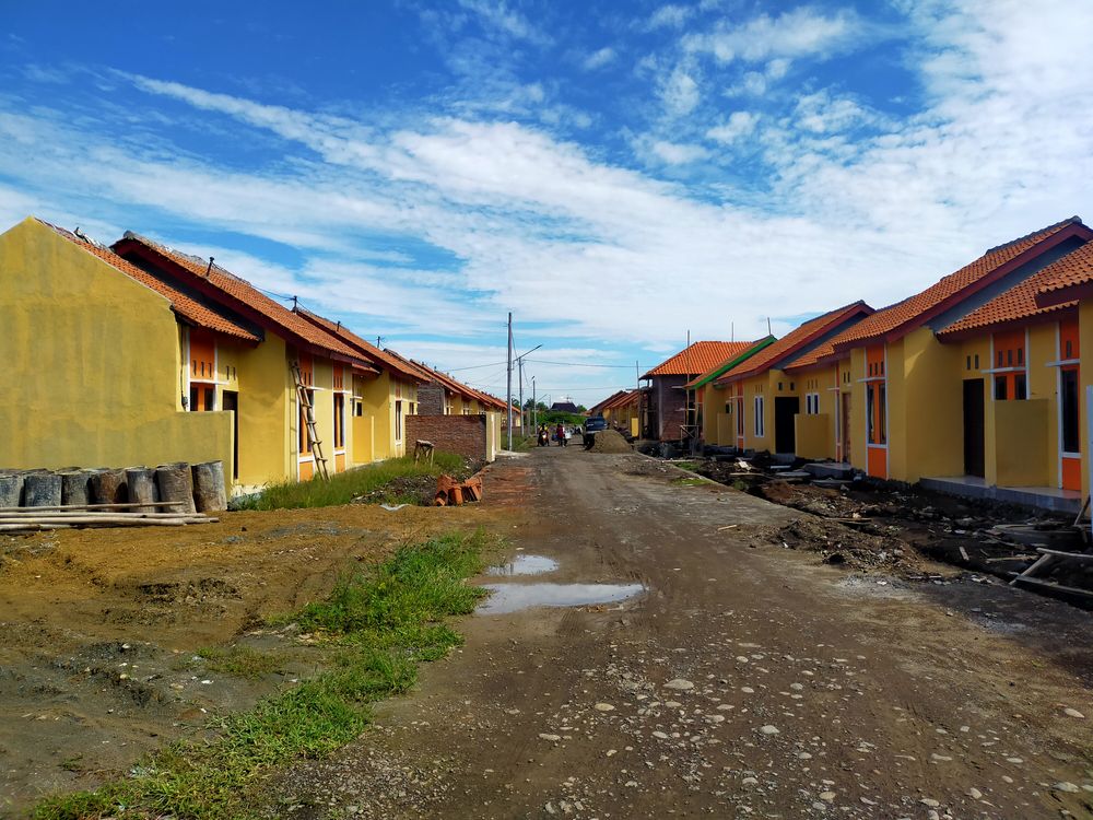 foto posisi tengah perumahan PEMALANG INDAH REGENCY 99 TAHAP 2