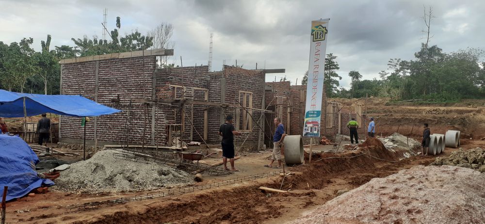 foto posisi tengah perumahan RAFA RESIDENCE