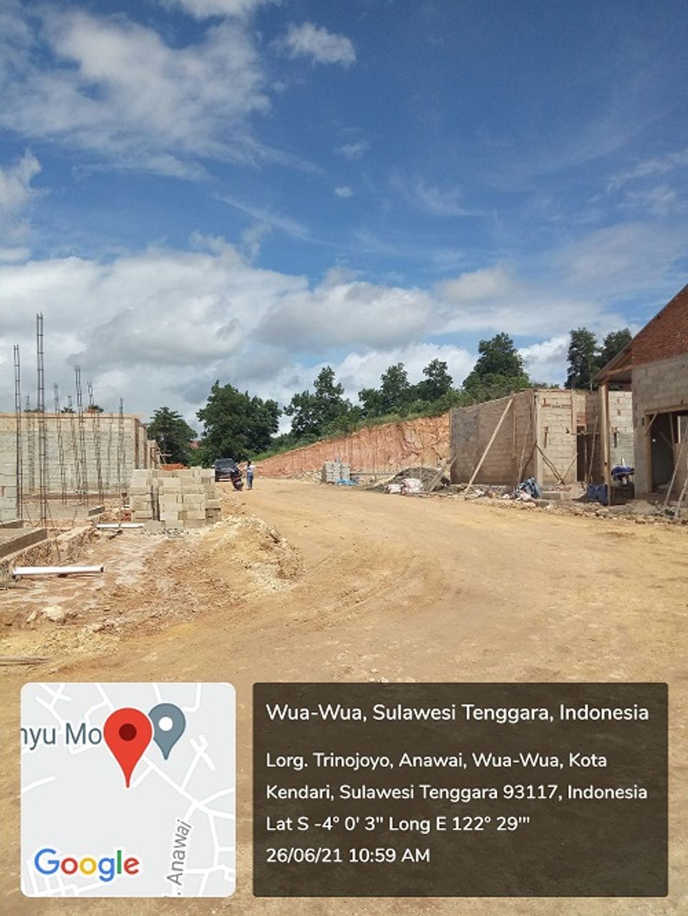 foto posisi tengah perumahan PRADANA RESIDENCE VII