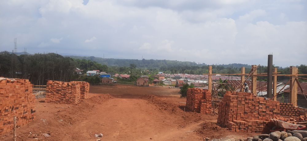 foto posisi tengah perumahan PULAU MAS RESIDENCE