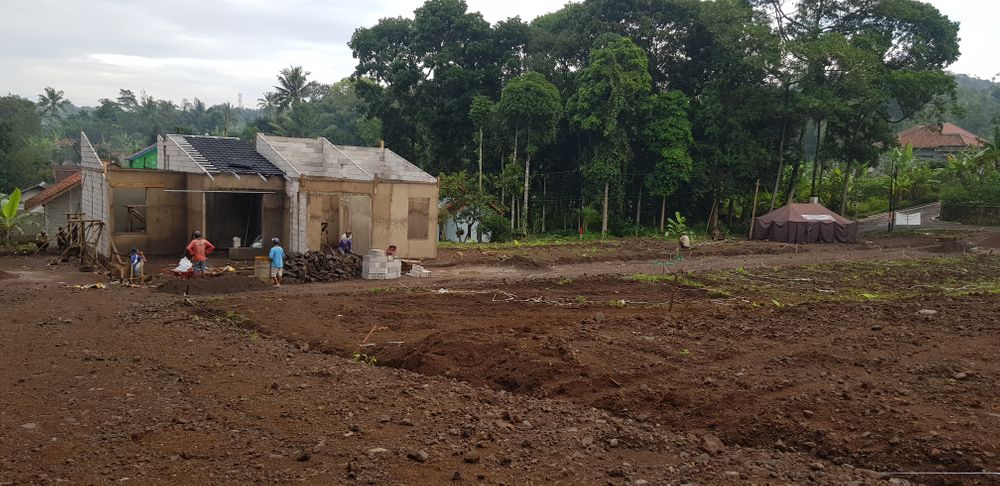 foto posisi tengah perumahan Restoe Boemi Residence