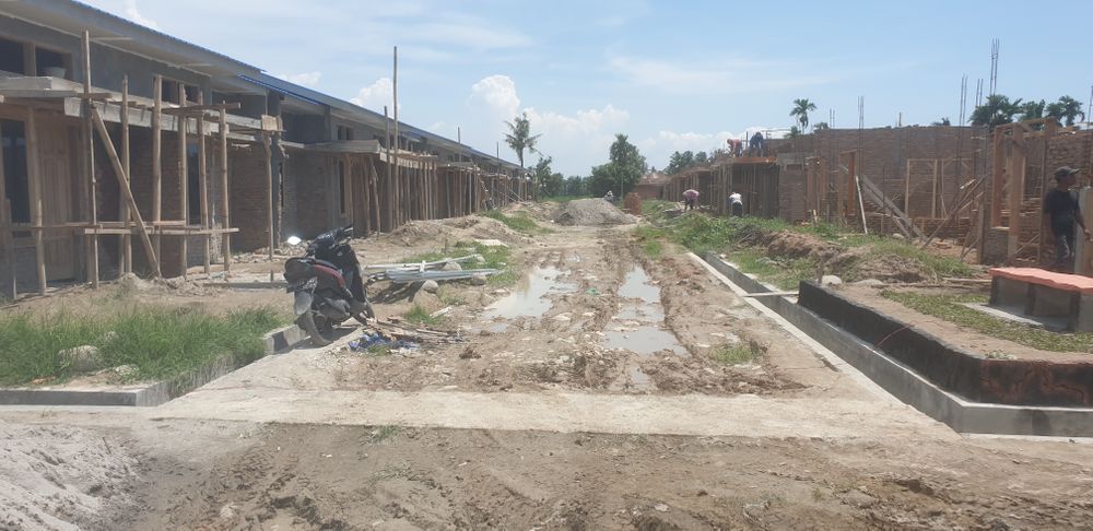 foto posisi tengah perumahan Grand Ramunia Residence