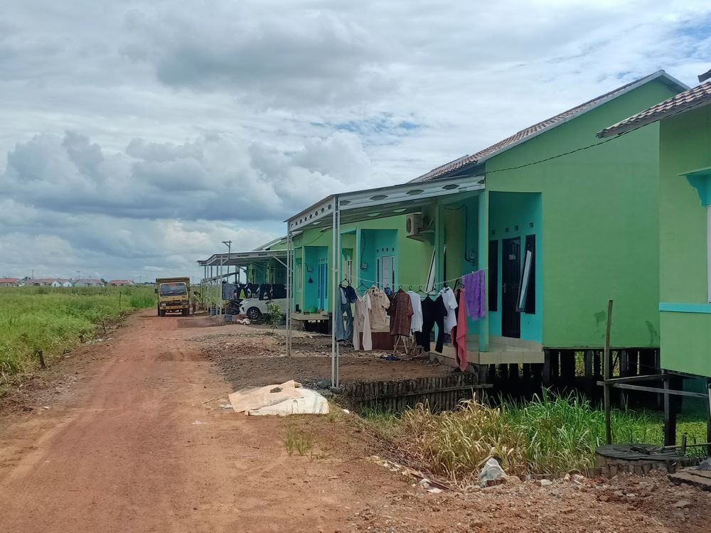 foto posisi tengah perumahan Mitra Raya