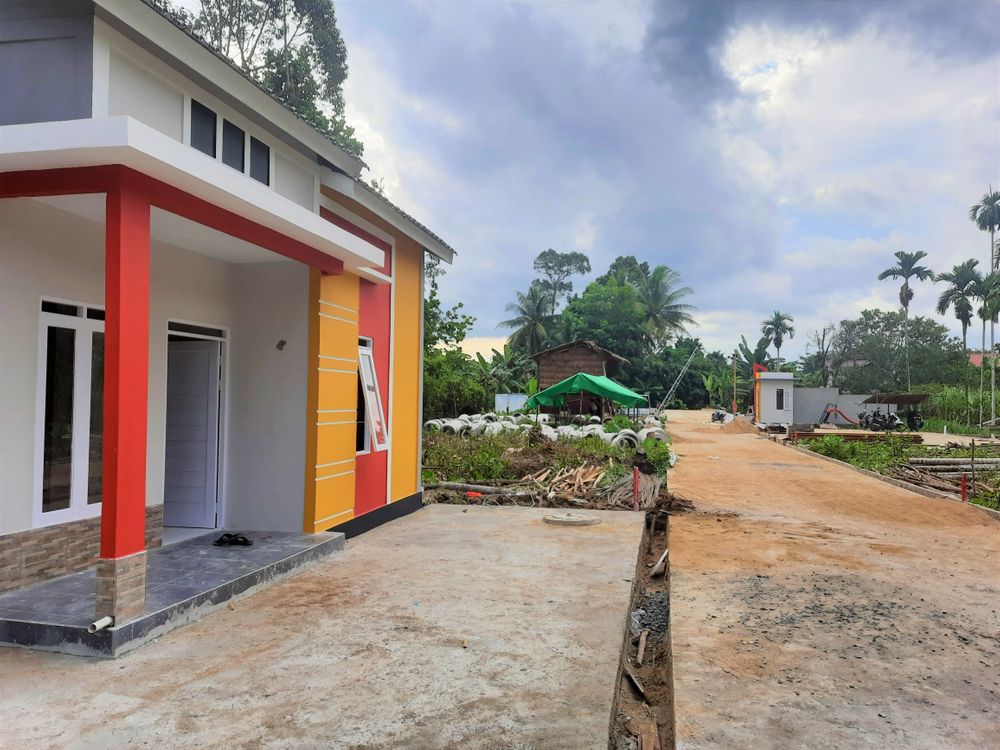 foto posisi tengah perumahan BARUNIA RESIDENCE 6
