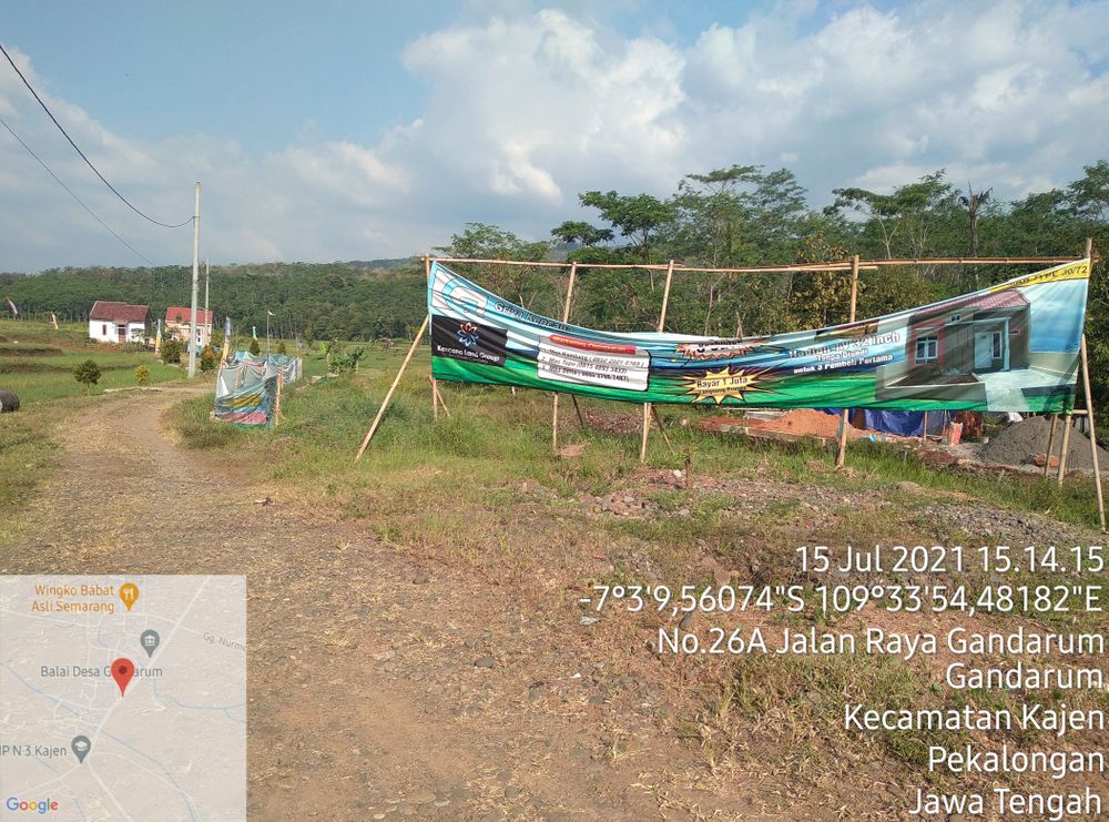 foto posisi tengah perumahan GRIYA KENCANA GANDARUM
