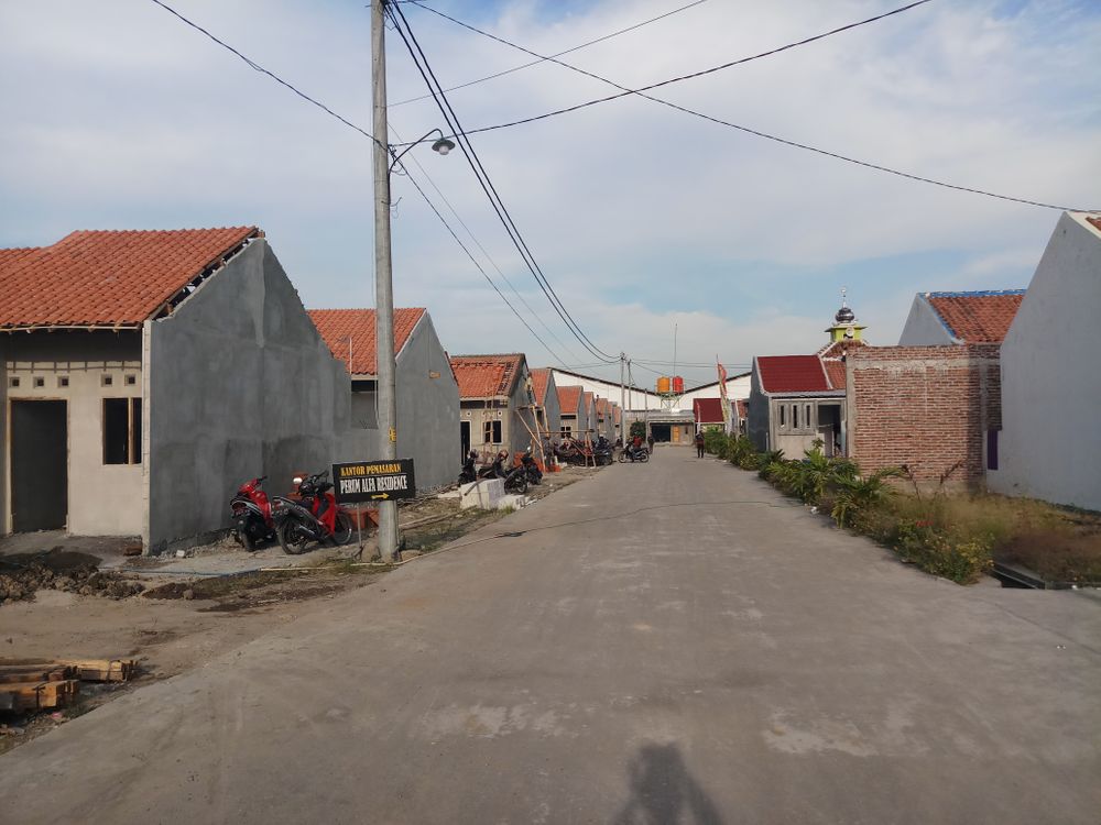 foto posisi tengah perumahan ALFA RESIDENCE 4 TAHAP II
