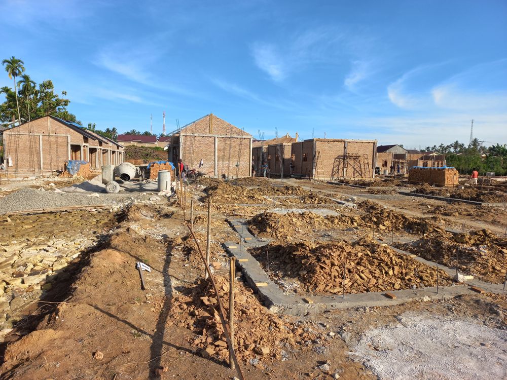 foto posisi tengah perumahan Griya Dimensi Tahap 4