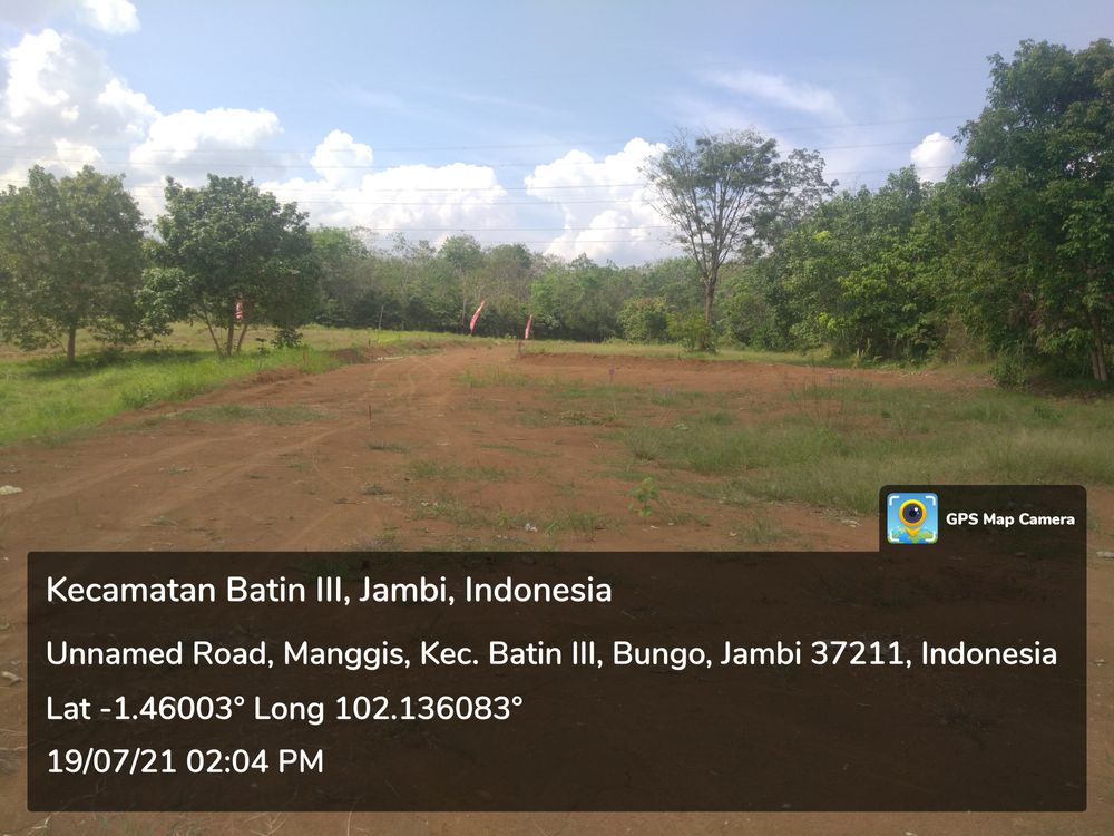 foto posisi tengah perumahan Griya Barokah