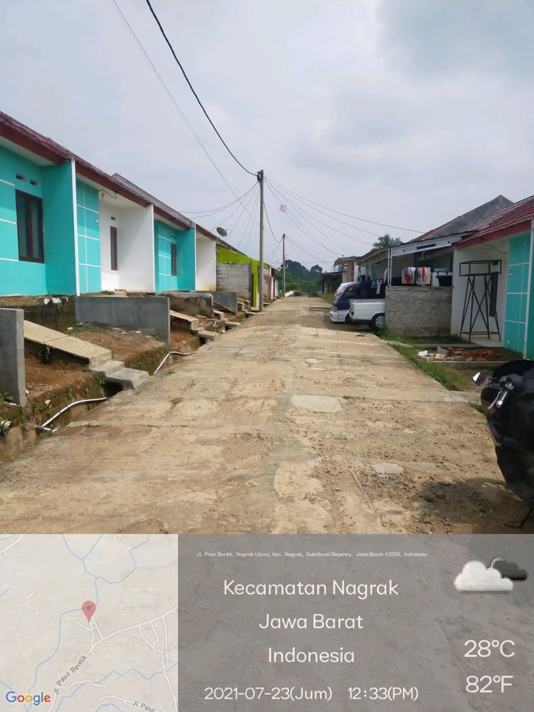 foto posisi tengah perumahan BUKIT PARAHYANGAN INDAH