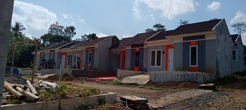 foto posisi tengah perumahan Green Park Wonokoyo II