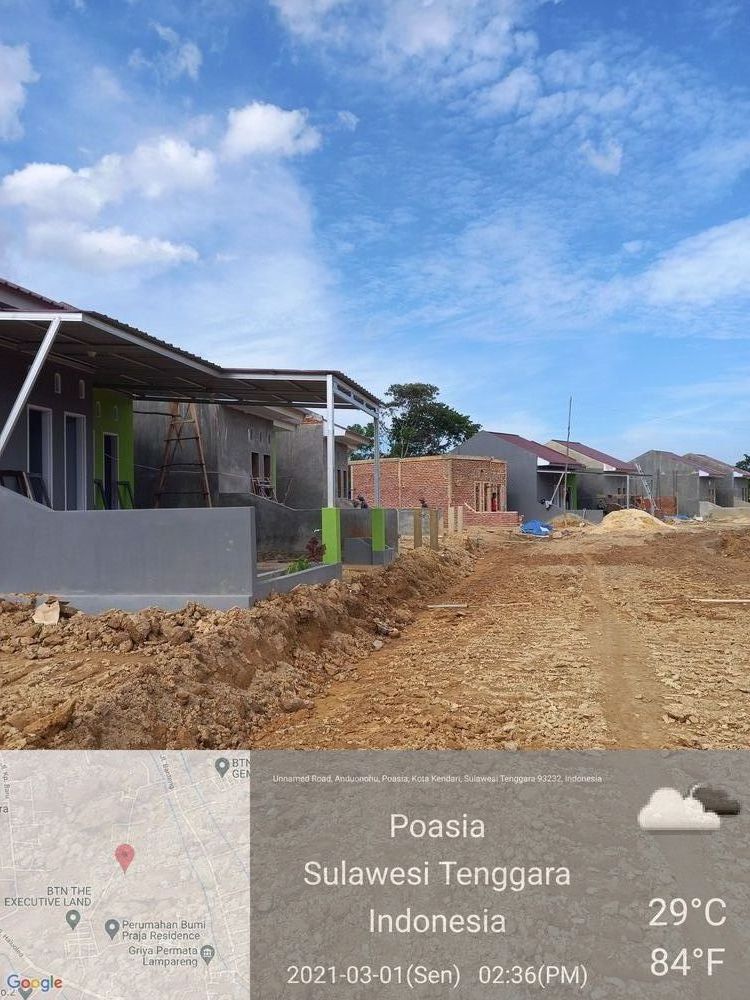 foto posisi tengah perumahan BUKIT MADANI PERMAI